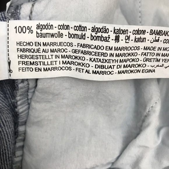 Zara x Disney Toy Story Paperbag High Waisted‎ Jeans Size 8 - Picture 14 of 15